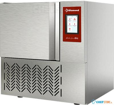 Diamond CBT31/R2 Snelkoelcel, 3x GN 1/1(12-8 Kg) TOUCH SCREEN 1
