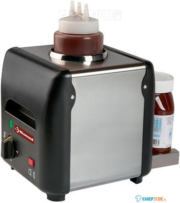 Chocolade verwarmer | chocopasta of vloeibaar, honing, sauzen, kaas | 1 liter | CC/NUT-1S | Diamond 1