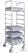 Diamond Wagen 7 niveaus voor manden vaatwasser 500x500 mm | CCL-7G 1