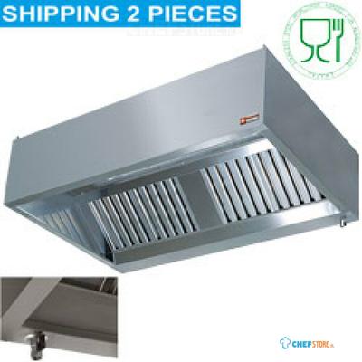 Muurdampkap "gastro", Diamond Cgl5000 1