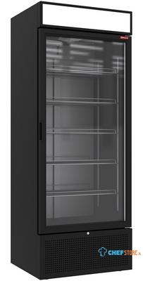 Diamond Positieve Gekoelde Vitrine 715 Liter ZWART met Lichtbak - CLP72-SB 1