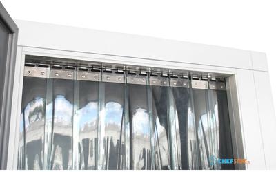 Gordijn met Strips voor Deur (800mm) Minicold - Diamond CLR-8/BF 1