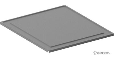 Vlakke Plaat Roestvast Staal 1 Brander - Diamond A7/PL1B-XN 1