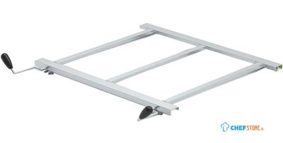 Hefset voor Lavasteenrooster 800mm - Diamond A9/SK82-N 1