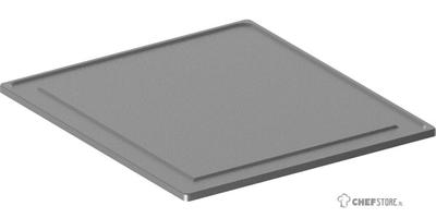 Vlakke Plaat Roestvast Staal 1 Brander - Diamond A9/PL1B-N 1