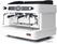 Diamond Geheel espresso koffiemachine - 2 groepen, met display | AROMA/2EW+DVA8 1