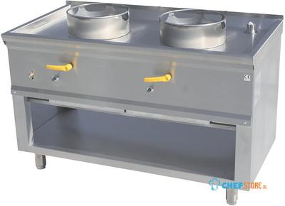 Diamond ASIA1-C2L Wok-fornuis 2 branders