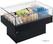 Panoramische Gekoelde Self-Service Toonbank - ZWART - Diamond BN129/V-B5/T2 2