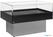 Panoramische Gekoelde Self-Service Toonbank - GRIJS/ZWART - Diamond BN129/V-E8/T2 1