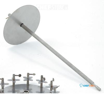 Diamond Spit 8x8, supp 40, schijf 210 mm & vlindermoer | BR4/K 1