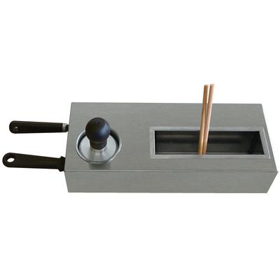 2x houten spatel | ''T'' vorm | reinigingsstempel | BRET/KIT-C | Diamond 1