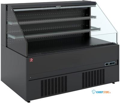 Diamond Halfmuurkoelkast, Zelfbediening, Open - ZWART - GBN13-L5 1