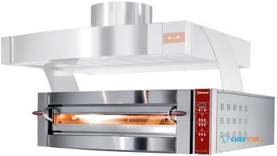 Elektrische Oven 1 Kamer 4 Pizzas Ø 350 Mm | Diamond | GDX4/35-DP 1