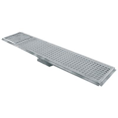 Diamond Roestvast Stalen Vloerafvoergoot 1200x300, Zijdelingse Uitgang - GS123-H 1