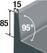 Diamond Snelle bevriezingstafel, wand TOUCH SCREEN,6x GN1/1 (20-12 Kg) | GTBT6/TSA 4
