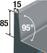 Diamond GTBT6/TSA-R2 Snelle bevriezingstafel, wand TOUCH SCREEN,6x GN 1/1 (20-12 Kg) 4