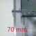 Diamond DBT51/TS-R2 Snelvriescel, TOUCH SCREEN 5x GN 1/1 (of) 600x400 (20-12 Kg) 3