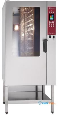 Diamond TOUCH SCREEN elektrische stoom/convectieoven, 15x GN 1/1 - AUTO-CLEANING | DFV-1511/PTS 1