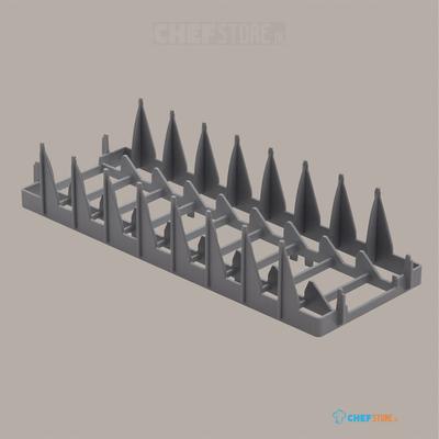 Diamond Steun voor 8 borden Ø240 mm, mand 400x400 mm | DIP-7A/N 1
