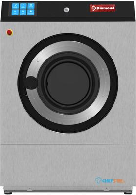 Diamond DRW23-TS/N Wasmachine met vloerbevestiging "RVS" 23 kg met TOUCH SCREEN