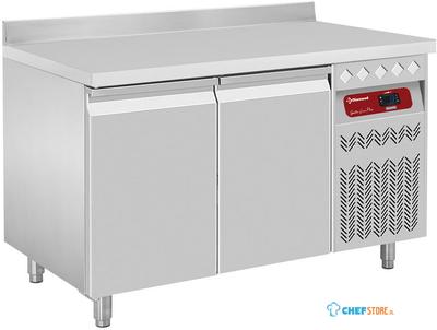 Wand-  Koelwerkbank Geforceerd, 2 Deuren GN 1/1, 260 Liter, Diamond DT131/P9A 1