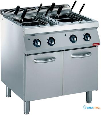 Elektrische pastakoker 2x 24,5 liter, op kast | 1700 line | Diamond | E17/CPA8-N 1