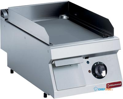 El.Vlakke Gechromeerde Kookplaat -Top- | Diamond | E17/PLCD4T-230/3--N 1