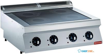 Elektrisch inductie kookplaat met 4 zones | 1700 line | Diamond | E17/4ID8T-N 1