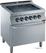 Diamond Elektrisch fornuis 4 vitrokeramische platen, elektrische oven GN 2/1 | E17/4VCF8-N 1