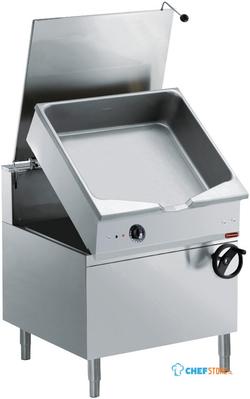 Diamond Autom. elektrische kantelbare braadpan, "Duomat" kuip 80 L., op meubel | E22/BA8C-N 1