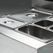 Elektrisch bain-marie, 4 GN 1/3 h150 mm | 2200 line | Diamond | E22/BM4T-N 2