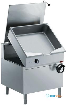 Diamond Elektrische kantelbare braadpan, "Duomat" kuip 80 liter op meubel | E22/BM8C-230/3--N 1