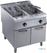 Diamond Elektrische friteuse 2 kuipen "Y" 23 lit., buitenkant branders, op meubel | E22/F46A8-S 1