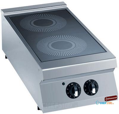 Elektrisch vitrokeramisch fornuis 2 zones | 2200 line | Diamond | E22/2VC4T-N 1