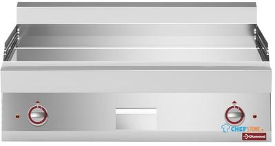 Elektrische Braadplaat EXTRA-BREED Met Vlakke Plaat Verchroomde - Diamond E65/PLCD10T-230V/3-N 1
