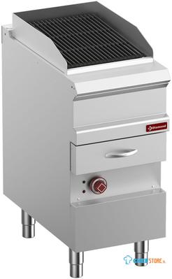 Elektrische Stoomgrill - Module 1/2 - Rooster In Gietijzer "dubbelzijdig" - Diamond E7/GVQA4-N 1