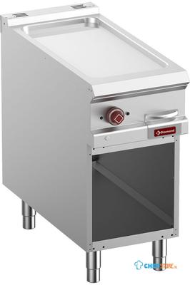 Elek. Vlakke Bakplaat Verchroomd - Module 1/2 - Op Open Kast - Diamond E9/PLCA4-N 1