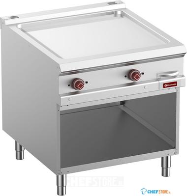 Elektrische Verchroomde Vlakke Bakplaat Module 1/1 - Op Open Kast - Diamond E9/PLCA8-N 1