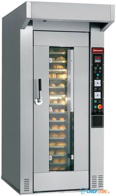 Diamond Oven voor bakkerij en banketbakkerij, ronddraaiend, 15 of 18 Niv.(600x800 mm) | FRM/5G-L 1