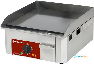 Bakplaat | Elektrisch | Enkel | Snacking Line | FTE-40/SS | Diamond 1