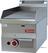 Bakplaat op gas | Vlakke plaat | 600 Line | G60/PL3T | Diamond 1
