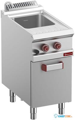 Pastakoker Op Gas - 1 Kuip 26 Liter (zonder Manden) - Op Kast - Diamond G7/CPA4-N 1