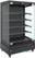 Diamond Warmte Vitrine, Zelfbediening, met Glazen Deur, op Wielen - FULL BLACK - HAS10-G5 1