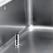 Bain Marie, Elektrisch, Inbouw, 4x 1/1 GN, Diamond IN/BX15-P 2