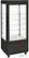 Diamond Vitrine 4 zijden T° negatief, 5 niveaus in glas, geventil, 480 Lit., ZWART | INN/VB-B9-R2 1