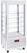 Diamond Vitrine 4 zijden T° negatief, 5 niveaus in glas, Geforceerd, 480 Lit., WIT | INN/VB-W5-R2 1