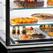Diamond Vitrine 4 zijden T° negatief, 5 niveaus in glas, Geforceerd, 480 Lit., WIT | INN/VB-W5-R2 2