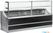 Gekoelde toonbank recht 250cm | Met Reserve-opslag | Zwart | Diamond | OL250/B2-R/R2 1