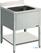 Diamond Spoeltafel met 1 kuip | L611/6 1