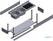 Diamond Spoeltafel met 1 Kuip met Onderstel - L710-KD-D 4